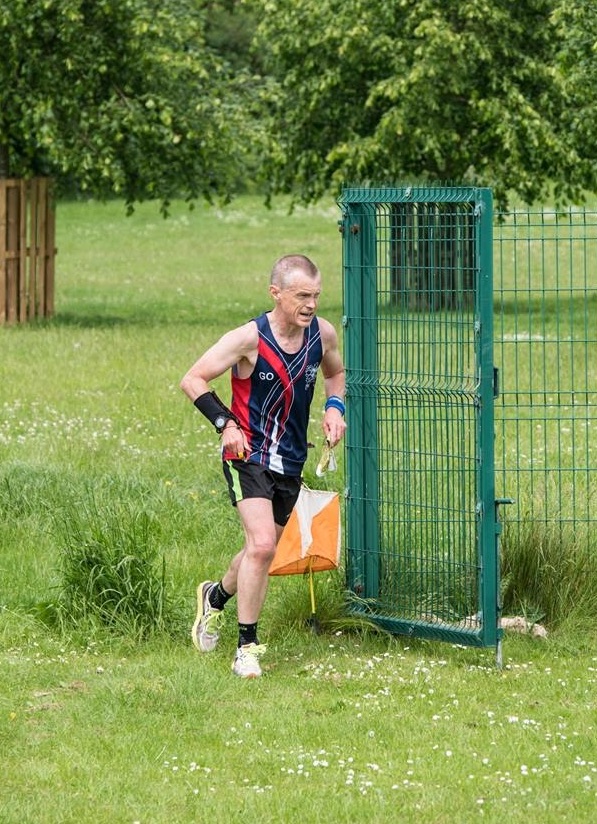 Finishing Wetherby urban race, May 2017